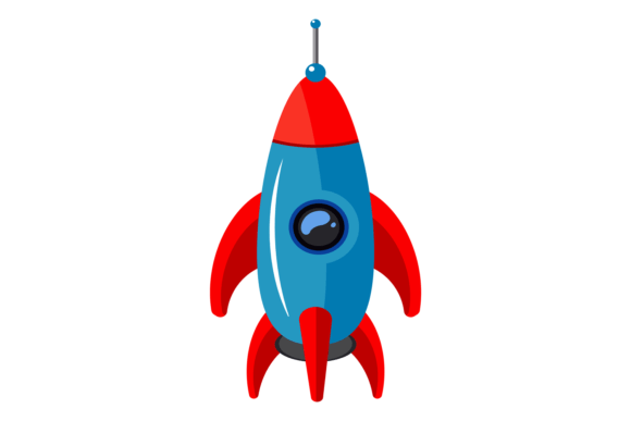 Colorful Rocket: Enhancing Space Game Transport with Versatile Design Assets