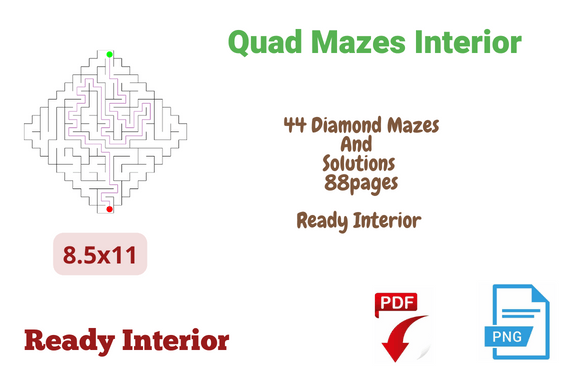 Diamond Maze Game Solution KDP Book