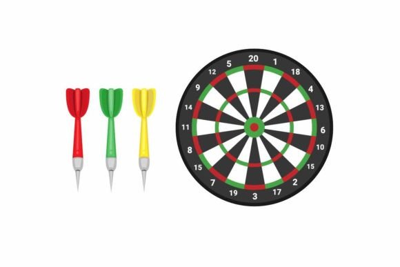 Exploring the Dart Board Game Symbol Set Illustration: Design, Meaning, and Application