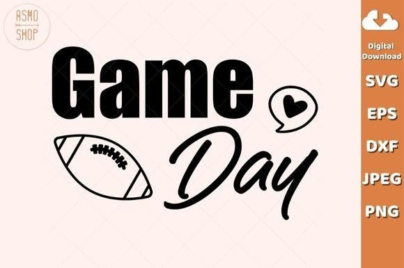 Football Season Game Day SVG Files