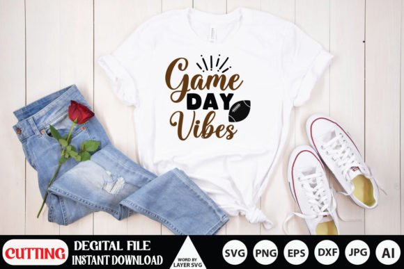 Game Day Vibes SVG Cut File: Your Ultimate Design Companion for Sports-Themed Projects