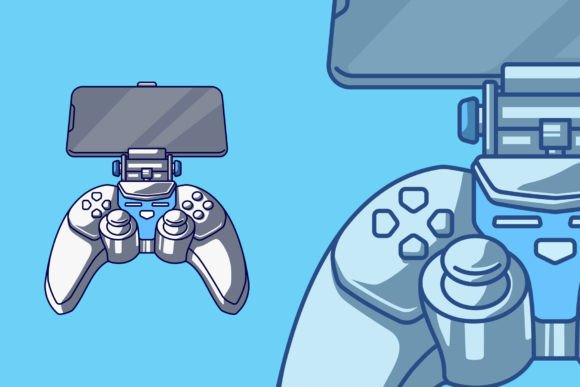 Game Pad Smartphone Illustration: A Practical Asset for Creative and Business Workflows
