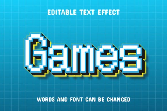 Game Pixel 3D Text Effect – Bring Your Words to Life