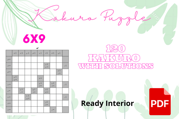 Kids Game Kakuro Activity Book: A Smart Choice for Puzzle Lovers