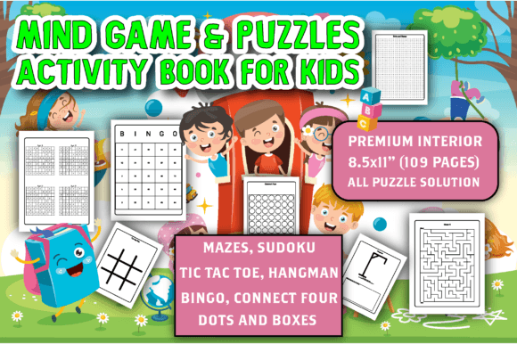 Mind Game and Puzzles Game Book for Kids: A Strategic Asset for Creative Entrepreneurs in the KDP Market