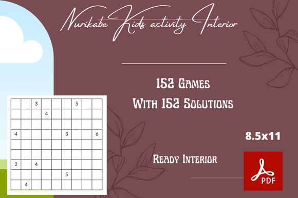 Nurikabe Game Practice Book: A Creative Resource for Kids and Designers