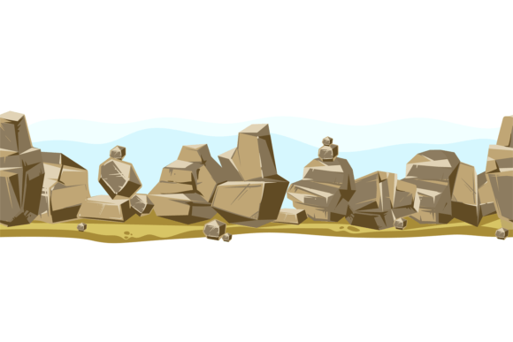 Rocky Game Background. Horizontal Seamle: What It Is and Why It Matters