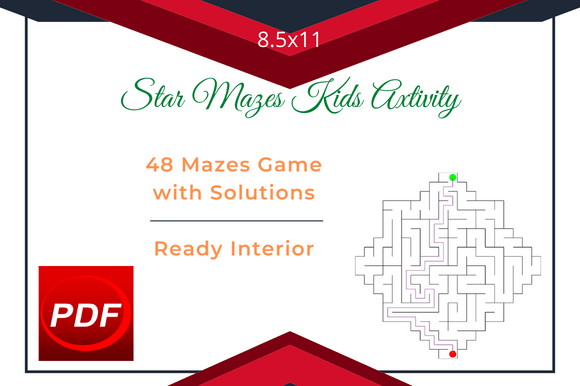 Star Maze Game Activity for Girls: Engaging Puzzle Fun for Young Minds