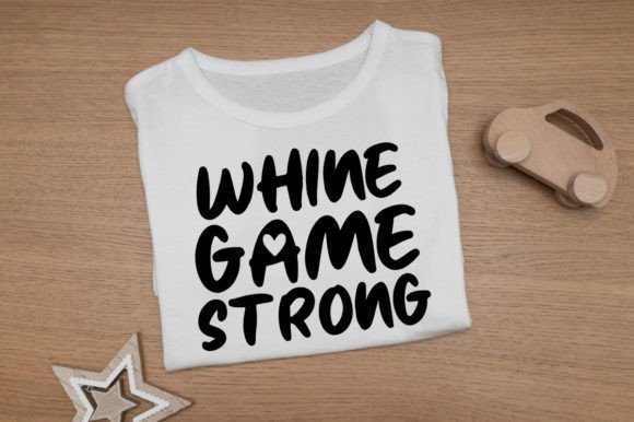 Strategic Uses of Whine Game Strong_Baby Svg Vector in Creative and Commercial Projects