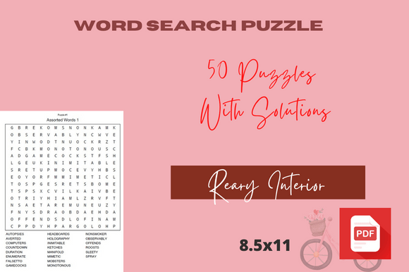 Strategic Uses of Wordsearch Medium Game Interior KDP for Publishers and Creators