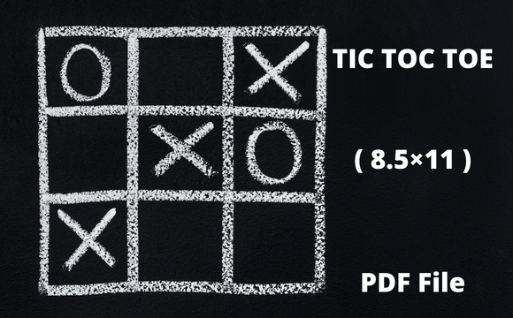 Tic Tac Toe Game for KDP: A Practical Addition to Activity Book Publishing
