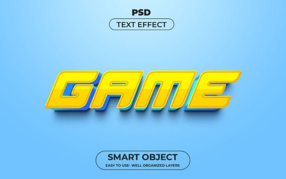 Unlock Creative Potential with the Game 3D Editable Text Effect Style