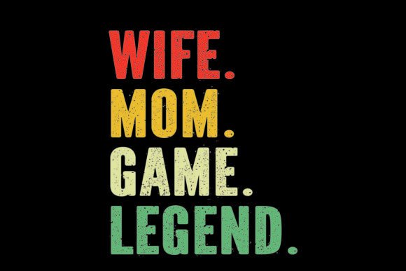Wife Mom Game Legend: A Creative Digital Design for Versatile Use