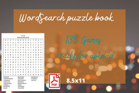 Word Search Game Book for KDP: A Practical Solution for Content Creators and Self-Publishers